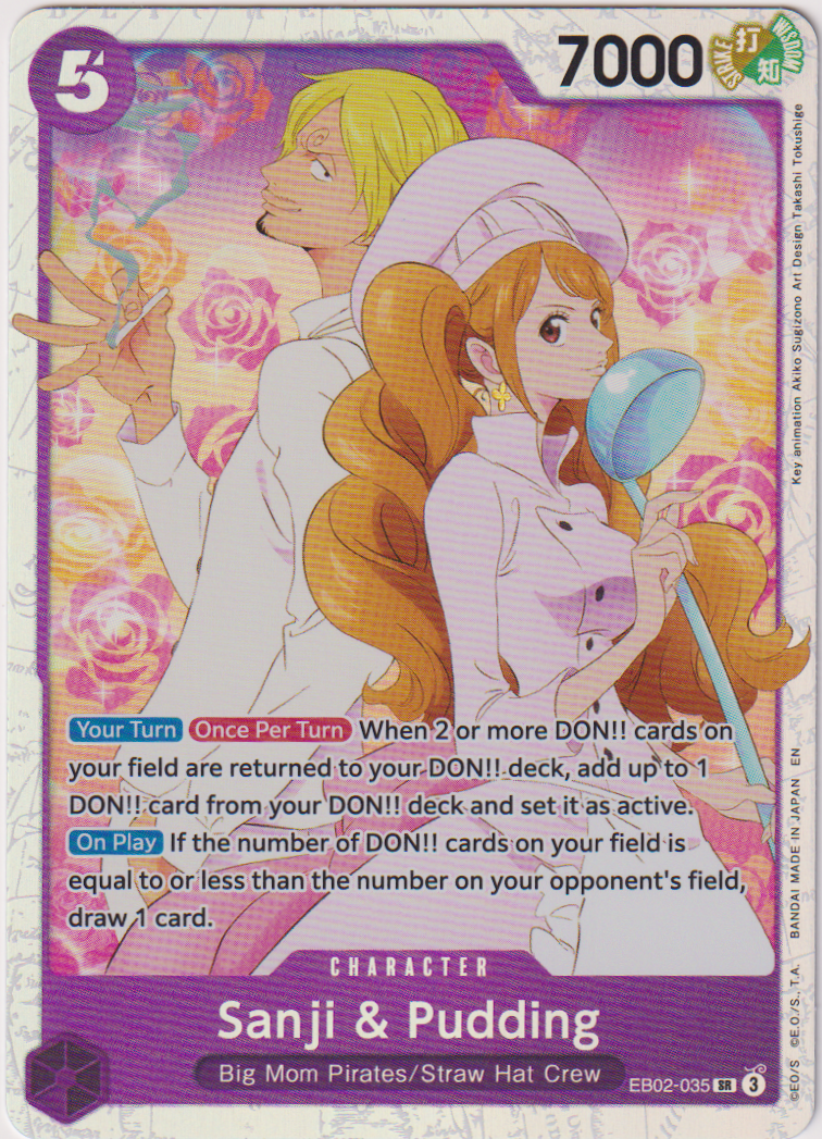 EB02-035 Sanji & Pudding