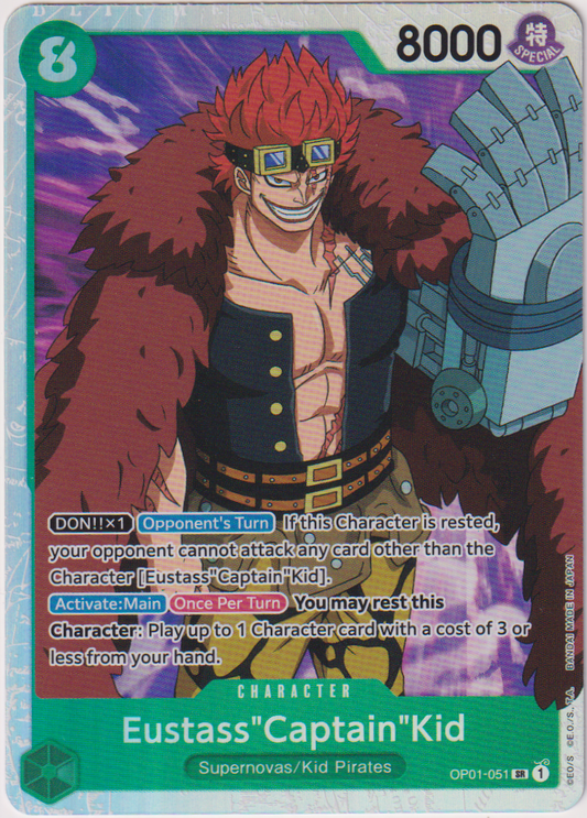 OP01-051 Eustass Captain Kid