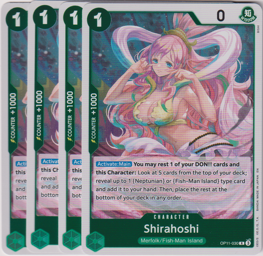 OP11-030 Shirahoshi x4