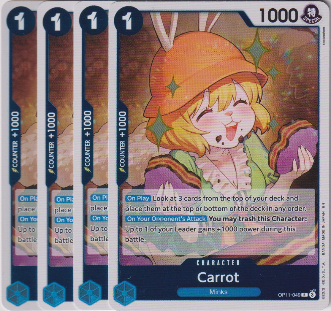 OP11-049  Carrot x4
