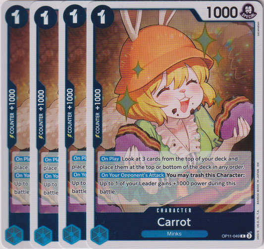 OP11-049  Carrot x4
