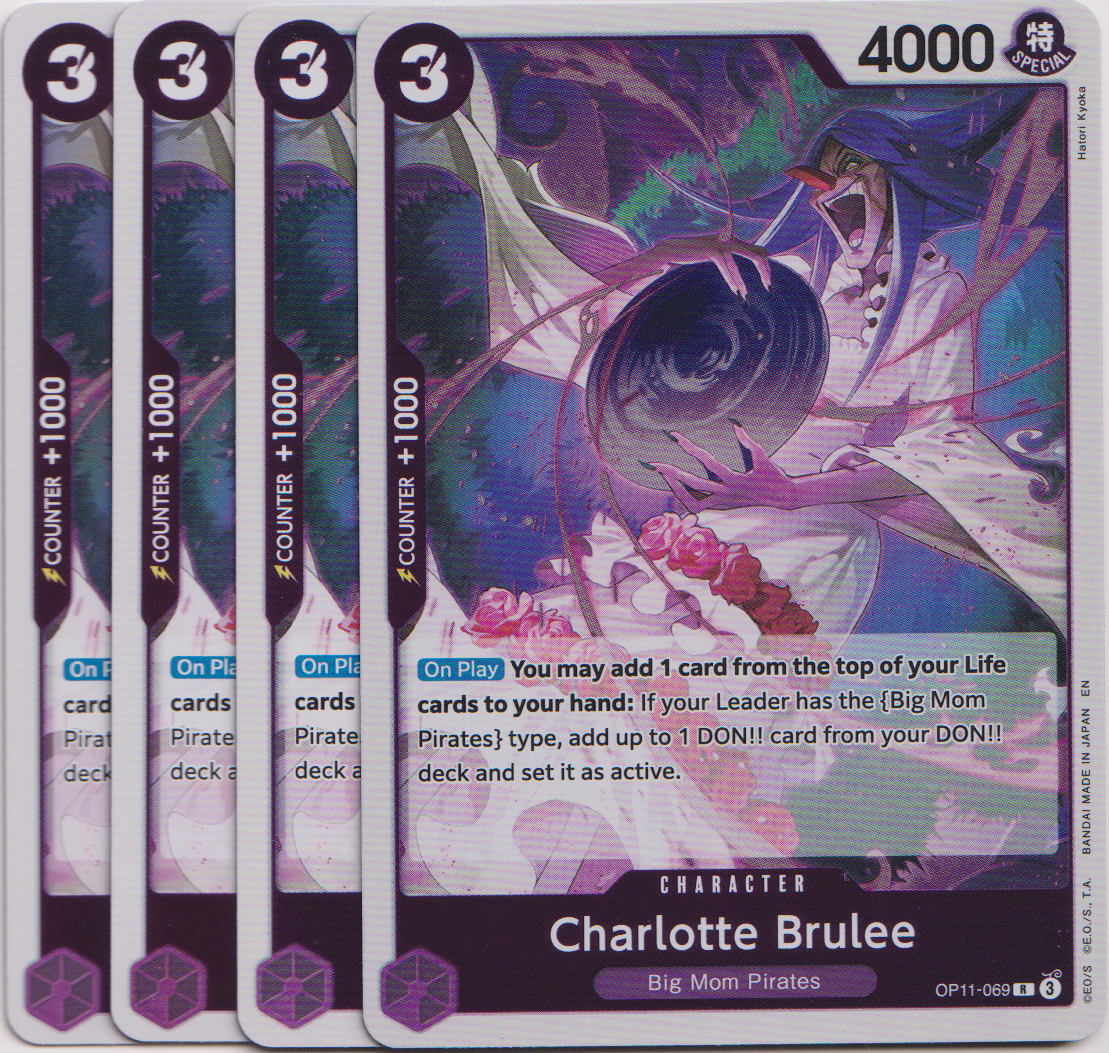 OP11-069 Charlotte Brulee x4