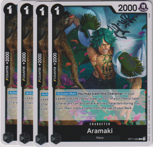 OP11-082 Aramaki x4