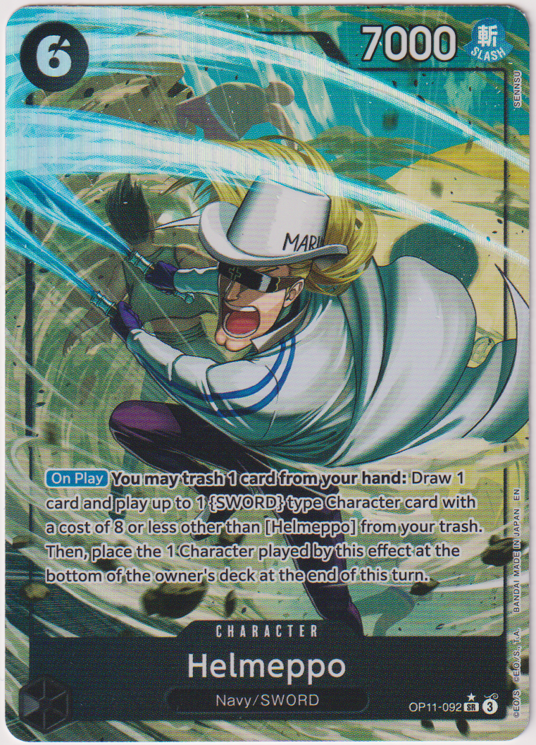 OP11-092 Helmeppo Alternate Art