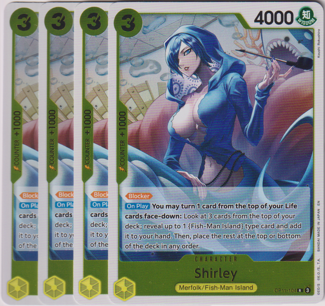 OP11-104 Shirley x4